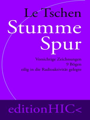 cover image of Stumme Spur